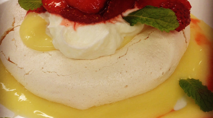 Strawberry Pavlova