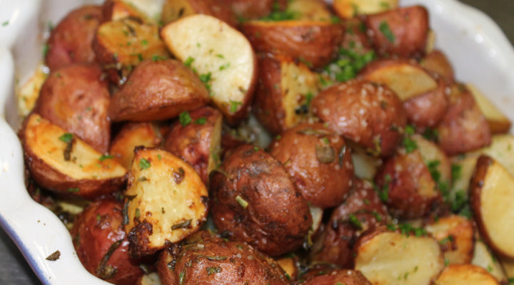 Beer and Butter Roasted Potatoes