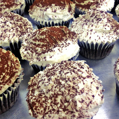 Sydney Street Chocolate Cupcakes w/ Cream Cheese Butter Cream